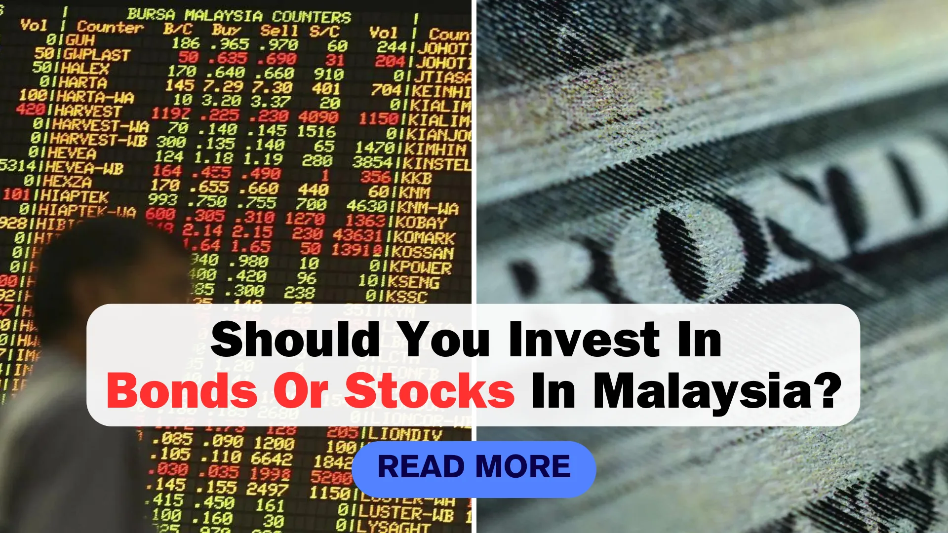 Should You Invest In Bonds Or Stocks In Malaysia?