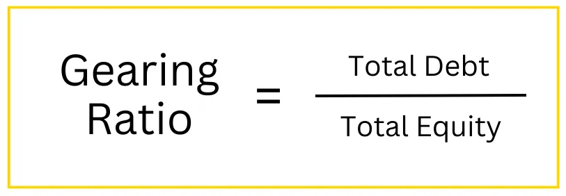 Gearing Ratio Formula