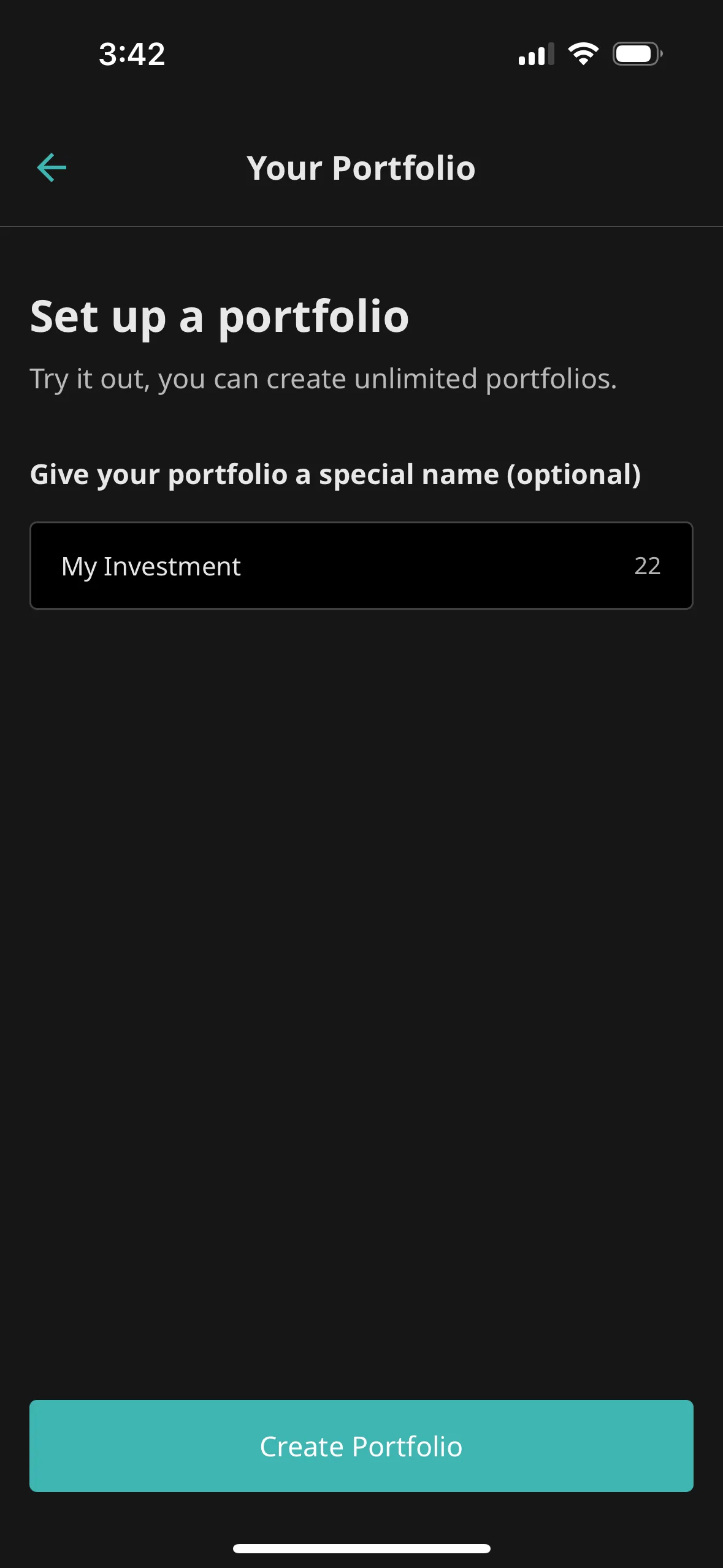 Setting up your investment portfolio