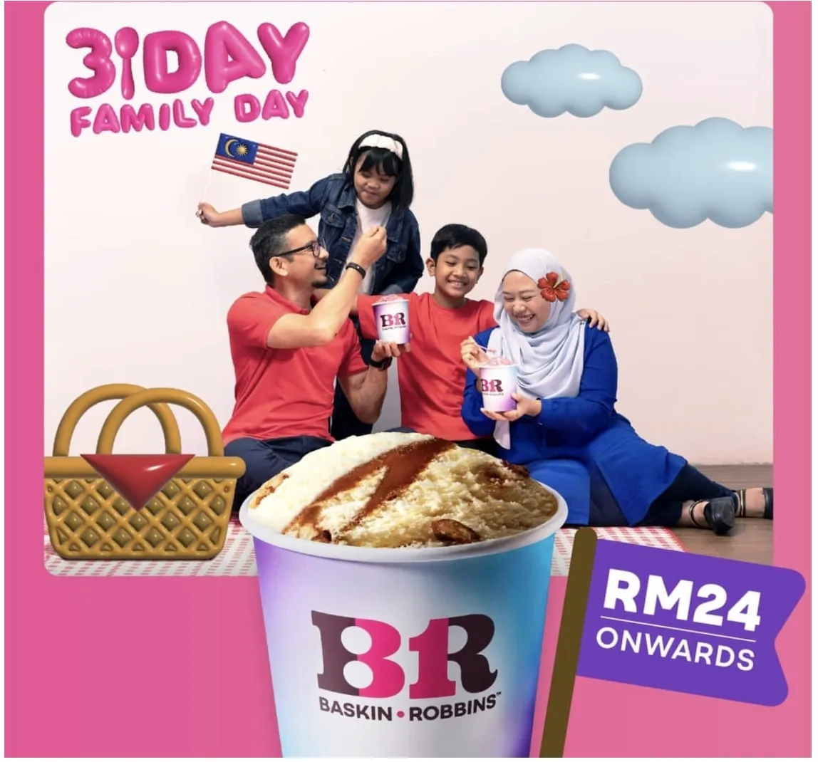 Baskin Robbins Merdeka promo 2024