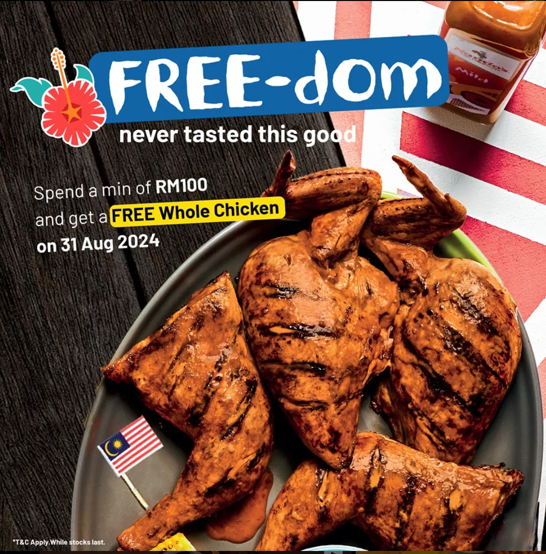 Nando's Merdeka Promo 2024