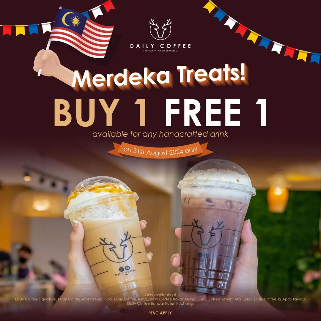 Daily Coffee Merdeka promo 2024