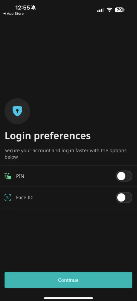 Login Preferences