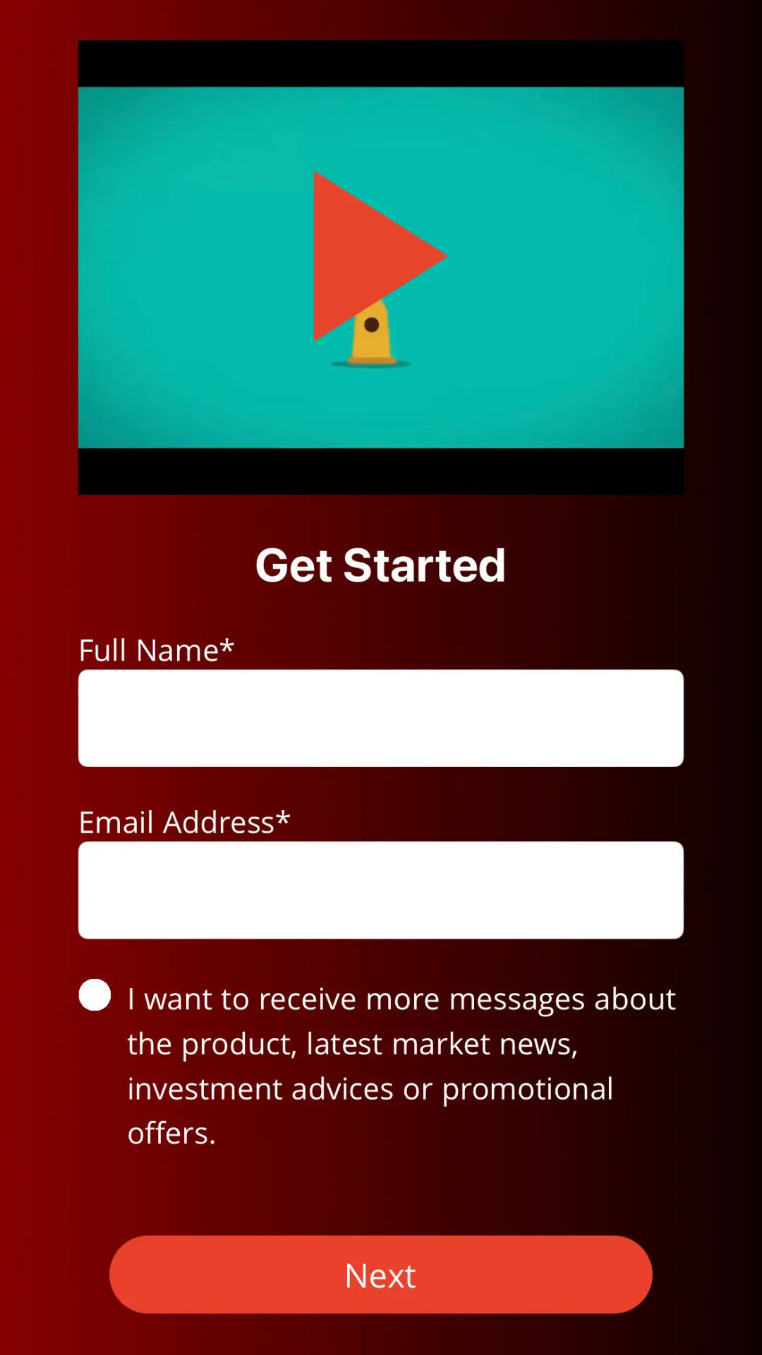 MYTHEO Account Opening Step 1